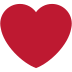 Большое красное сердце ❤️
